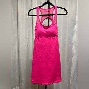 Fabletics Pink Tropez Bodycon Sports Dress, Women's | size Small